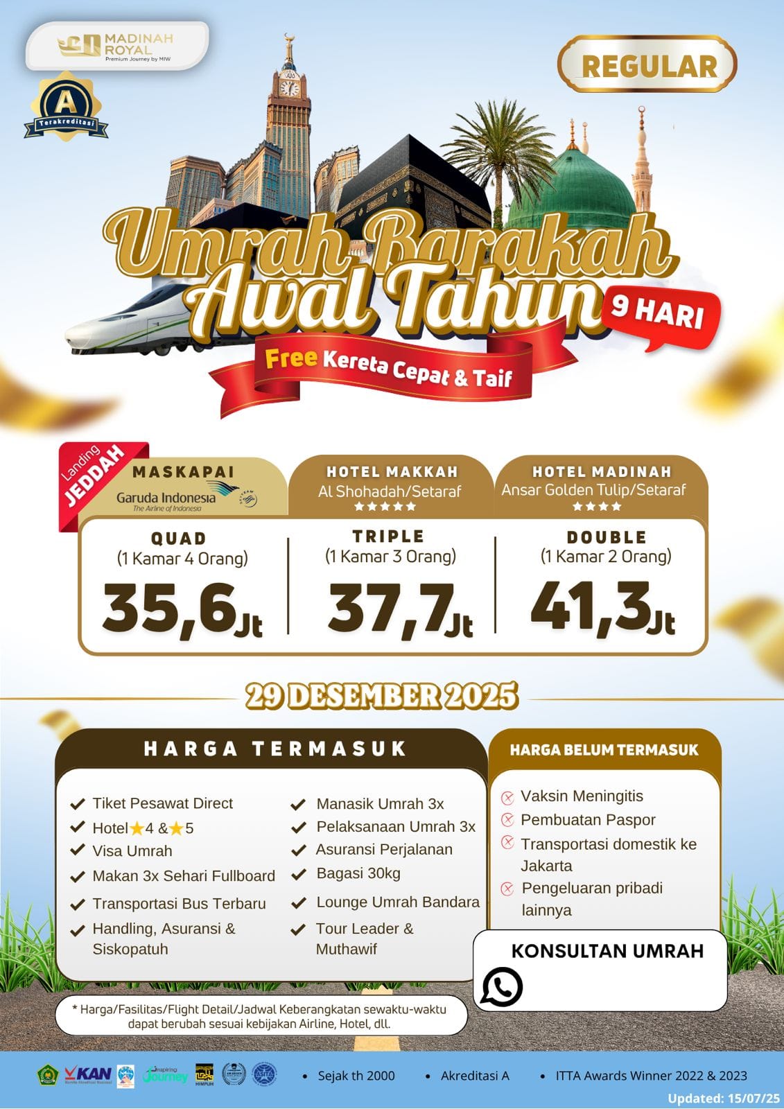 Rumah umroh Bogor PT. MADINAH IMAN WISATA