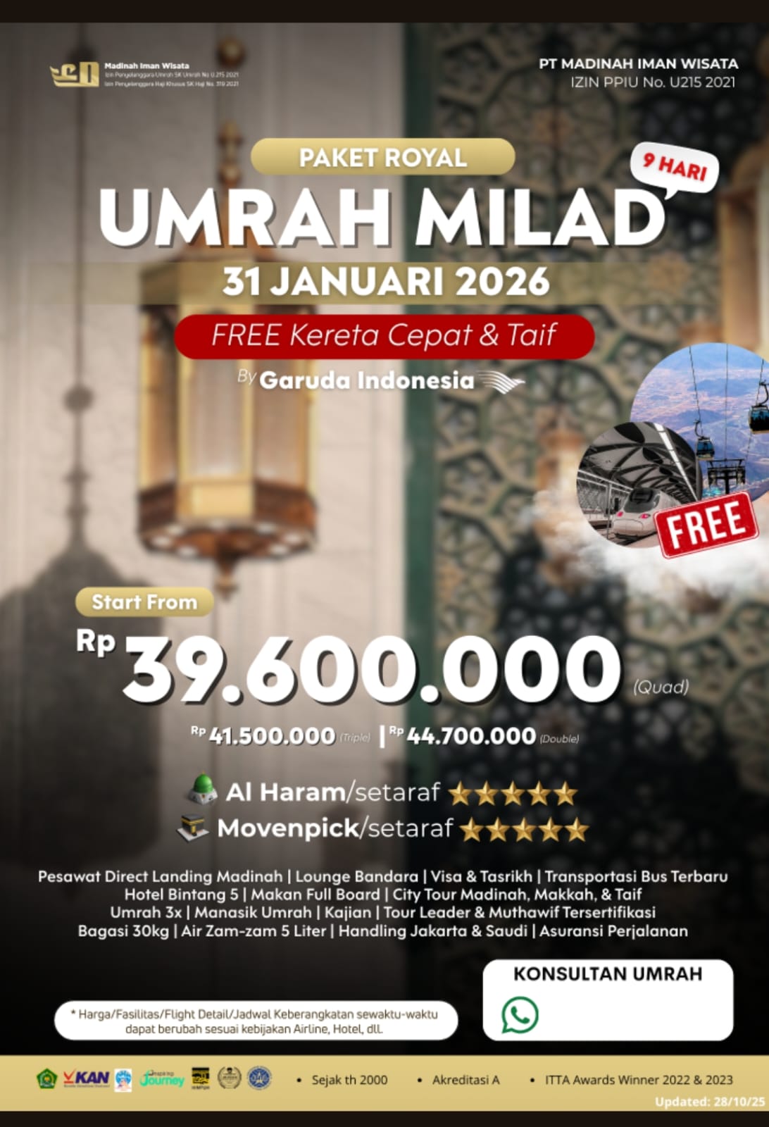Rumah umroh Bogor PT. MADINAH IMAN WISATA